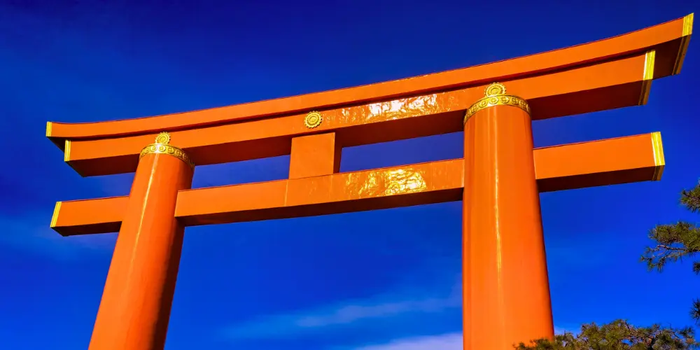 Heian-Jingu Shrine Grand Torii