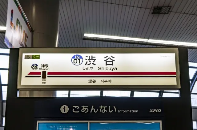 What is Shibuya Station known for?