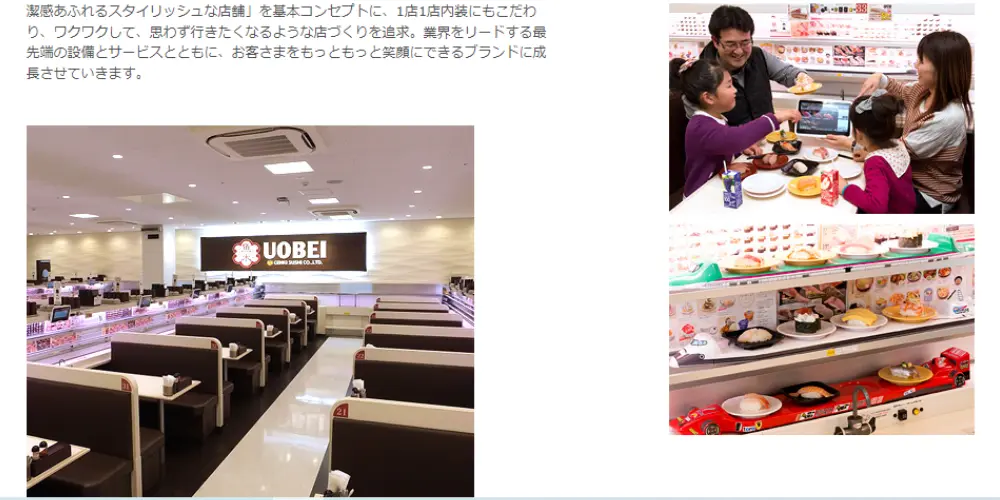 Uobei Official Website: Sushi Restaurants Beyond Conveyor Belt Sushi