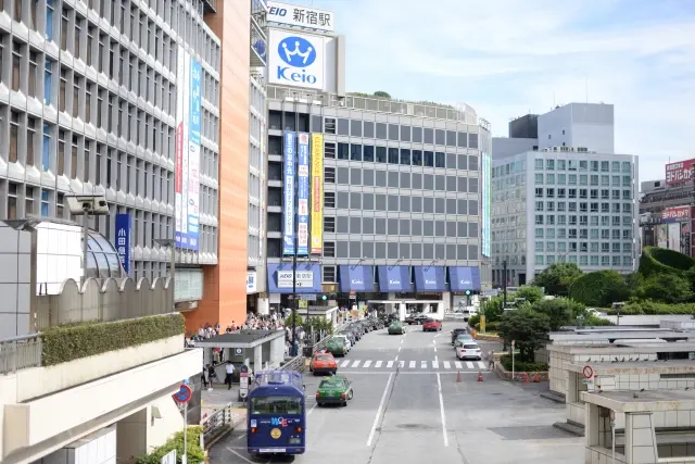 Keio Department Store is located just steps away from the west exit of Shinjuku Station.