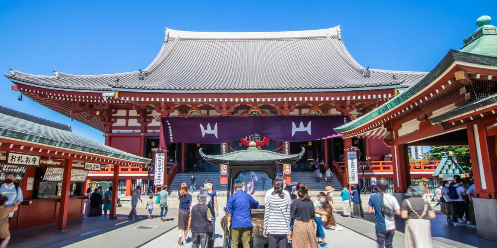 Senso-ji Temple, one of the oldest temples in Japan 