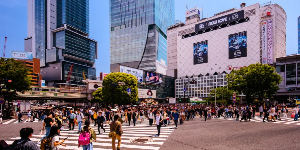 Shibuya Scramble Crossing