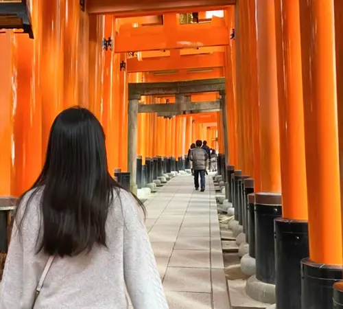 Bow at the Torii Gate When Leaving