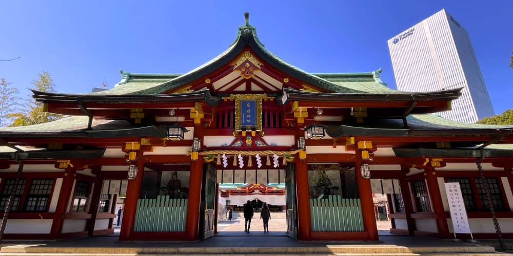 Shin-Mon Gate of the Hie Shrine